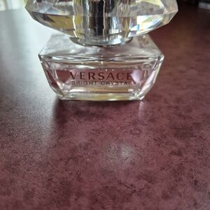 Versace Bright Crystal Perfume Bottle - Light Pink Liquid